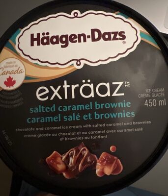Salted Caramel Brownie exträaz Ice Cream