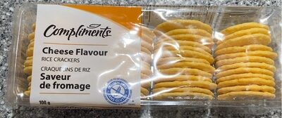 Cheese Rice Crackers