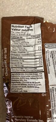 milk chocolate chips