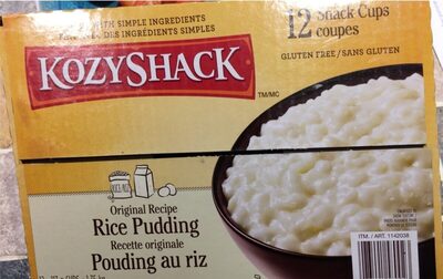 Pouding au riz