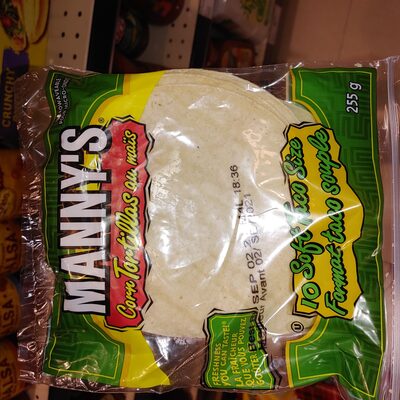 manny's corn tortillas