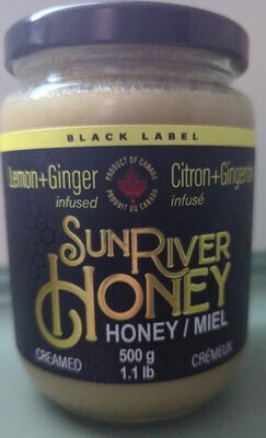 Lemon+Ginger Honey