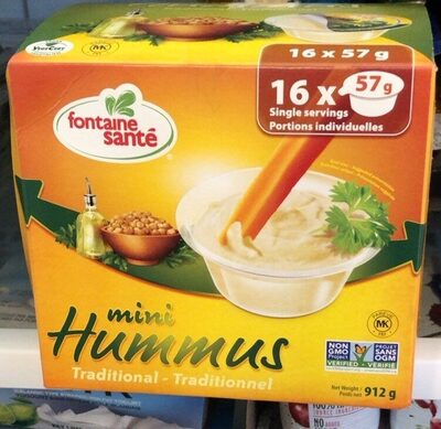 Mini Traditional Hummus