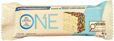 One Birthday Cake Protein bar